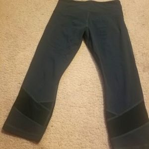 Lorna jane ankle biter jungle green leggings